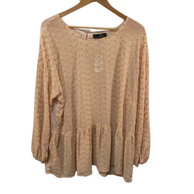 BNWT Suzanne Betro Womens  Size XXXL Beige Dress