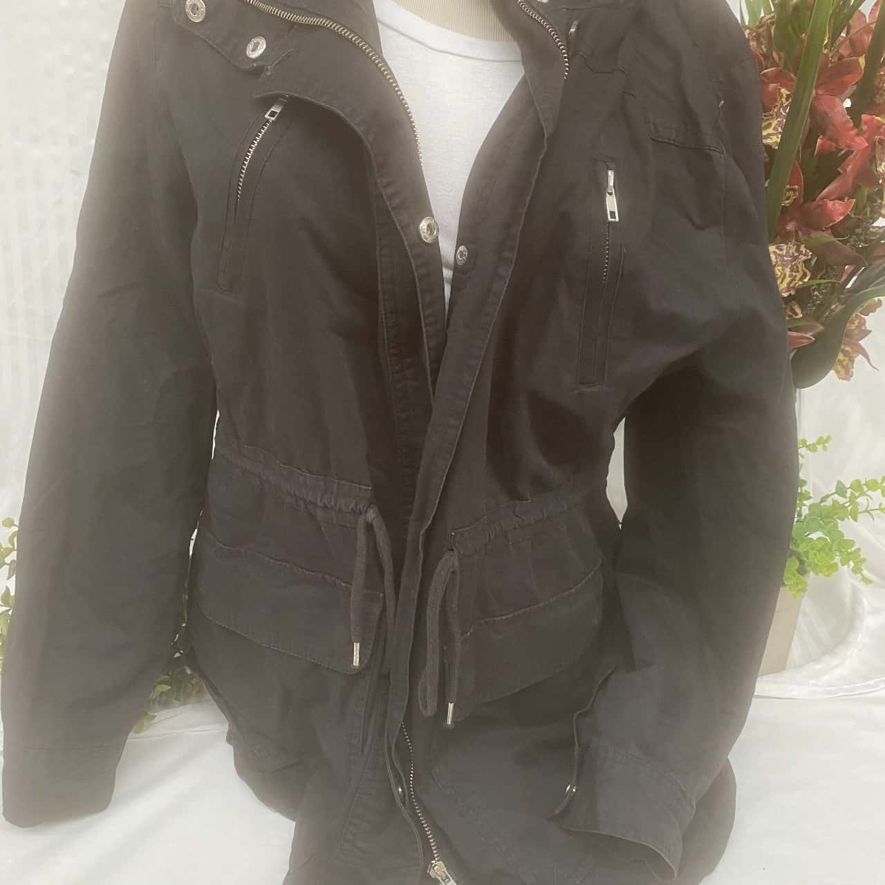 just jeans black jacket