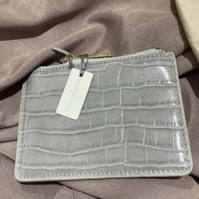 Nicole Fendel Womens Coin Purse Grey 