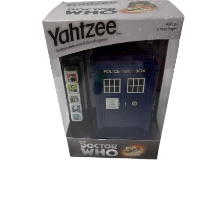 Dr Who Yahtzee 50th anniversary edition new