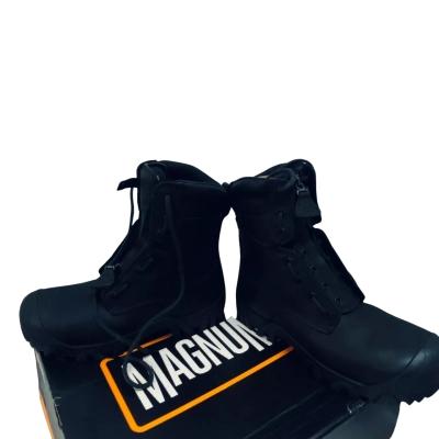  Mens Vulcan Combat Magnum Size 7.5 Boots Black  