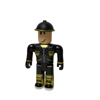 Roblox Outrageous Builderman figure from the Builderman Series 1 