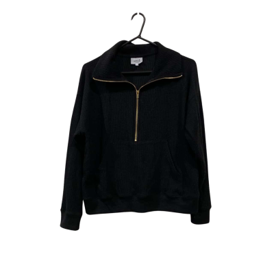 Seed Heritage Womens  Size M Quarter Zip Jumper Black  
