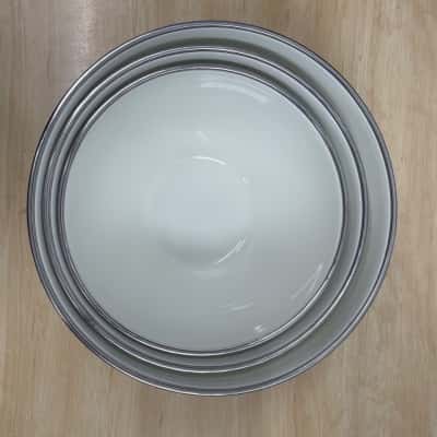 Enamel mixing Bowls x3 