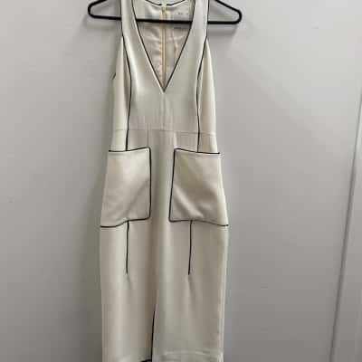 C/MEO Collective Womens  Size XS Sleeveless Dress  White 