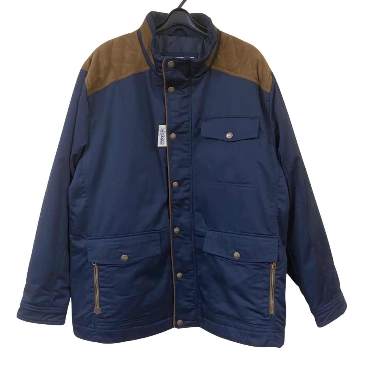 Thomas Cook - Pioneer Long Raincoat - Navy main image 1