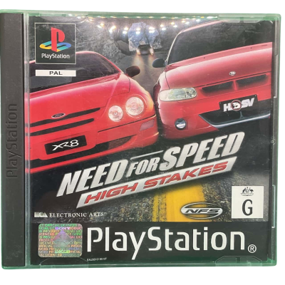 Need For Speed: High Stakes Vintage PlayStation 1 Game - With Instruction  Manual.