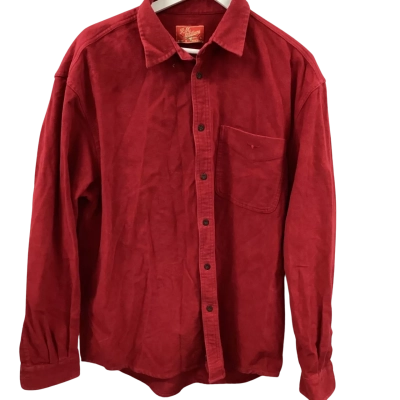 R.M. Williams Mens  Size XL Long Sleeve Shirt Red 