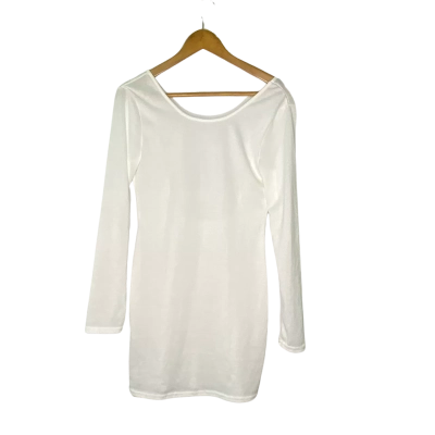 Xoo Kool Womens  Size M Mini Dress White 