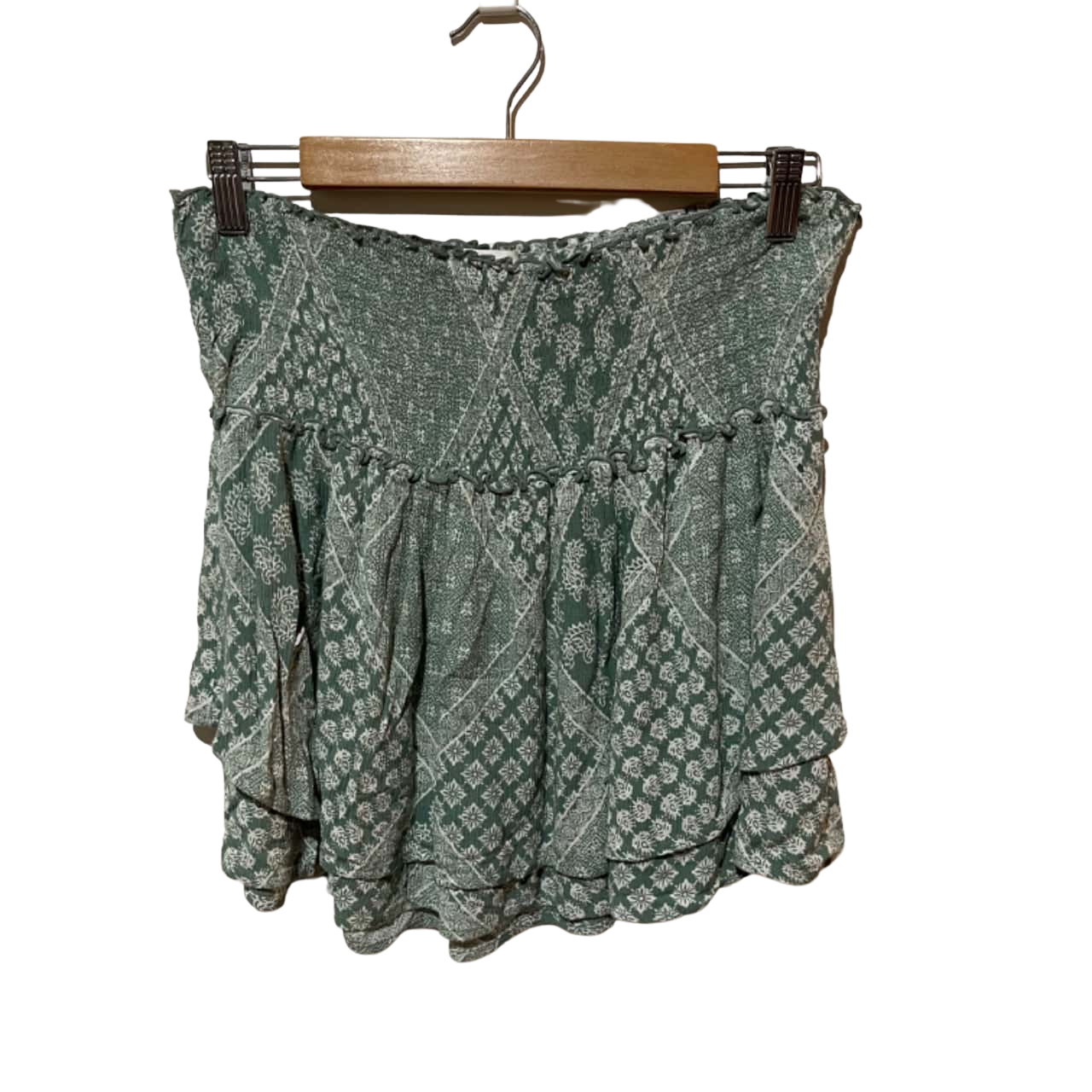 Steele Womens Size L Mini Green / Pattern / White (s)