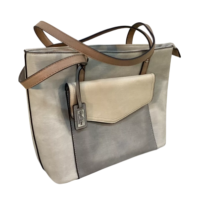 Laura Jones Womens Handbag Grey 