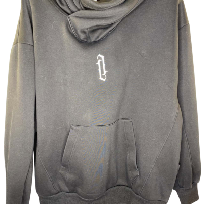  Mens Size L Double Neck Ninja Hoddie  