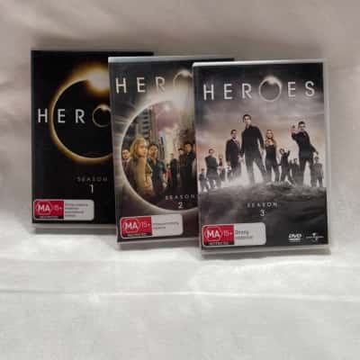 DVDs Series - Hero’s Seasons 1/2&3 - Rated MA