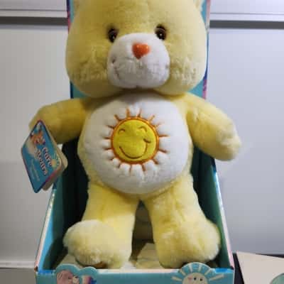 Care Bears "Funshine Bear" 2002 BNIB w/Tags