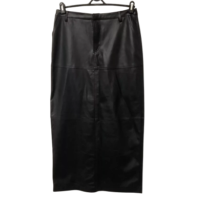 Women Alice In The Eve Size M Leather Skirt Black  