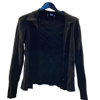  Womens  Size M Black  cardigan 