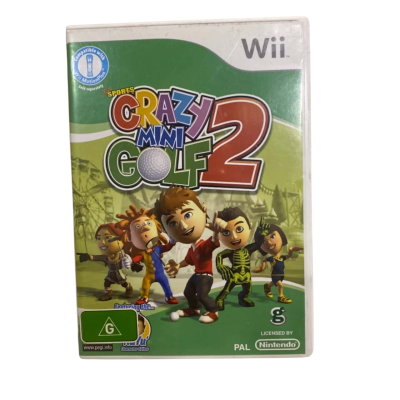 Crazy Mini Golf 2 - Nintendo Wii 