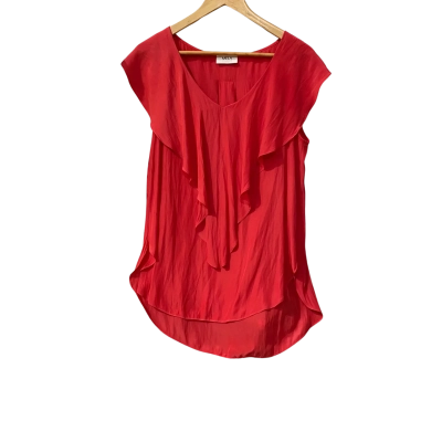 Mela Purdie Womens  Size 10 Sleeveless Top Pink  