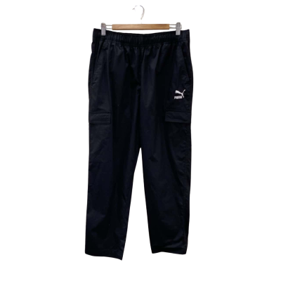 Puma Mens  Size M Track Pants Black  