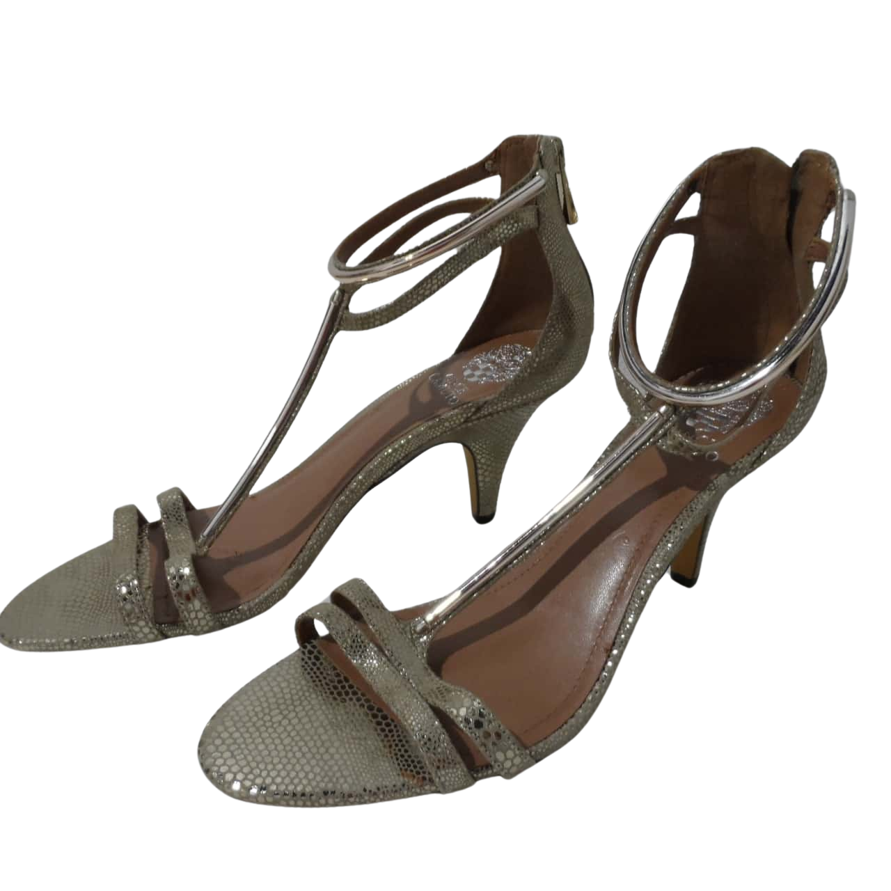 Vince Camuto Womens Size 9.5 Gold high heels