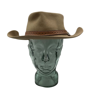Akubra Mens Felt Brown Size 59 Hat 