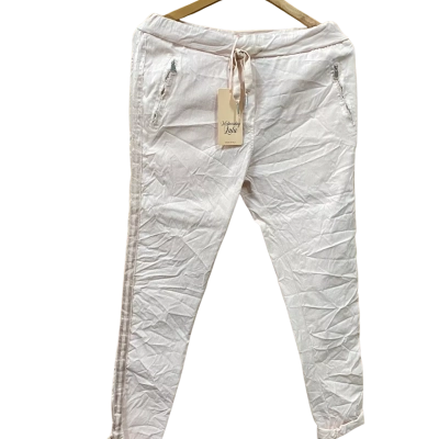 Wednesday Lulu Light Pink Regular Fit Jeans Size S/M