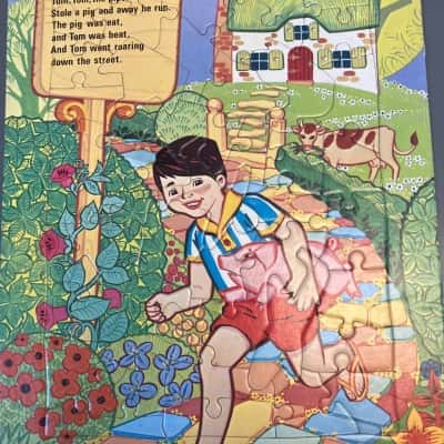 Vintage 1972 jigsaw puzzle 