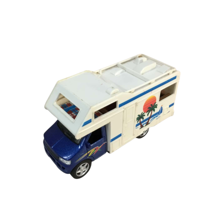 Kinsfun Blue Patterned Camper 