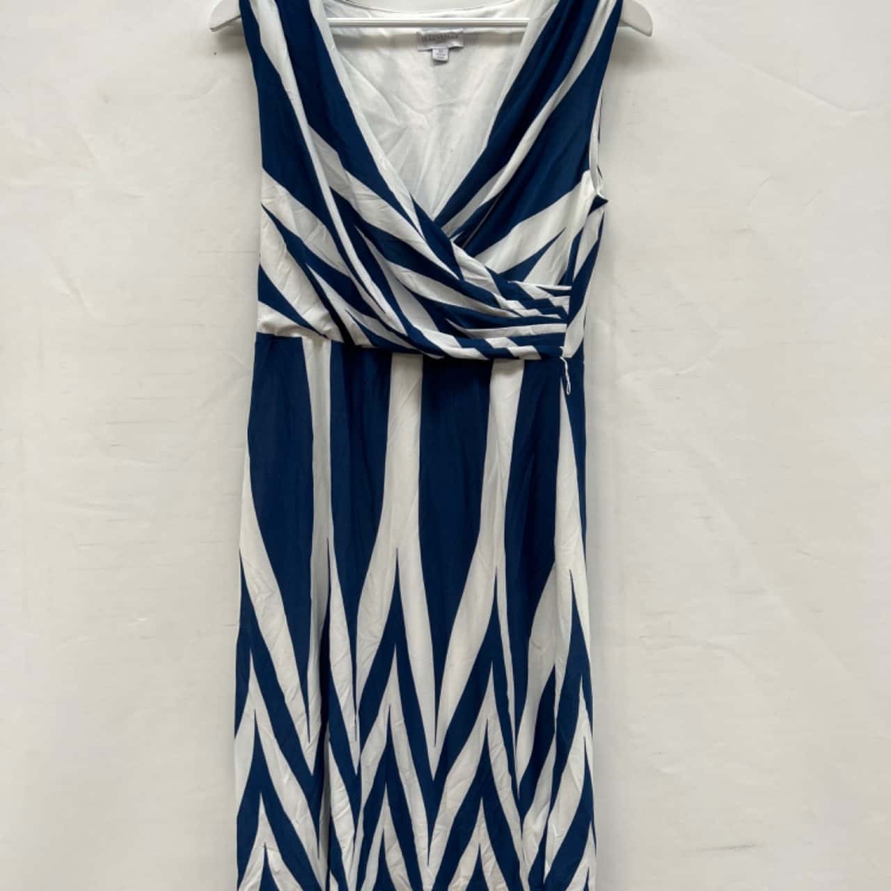 Queenspark Womens Size 12 Blue / Striped