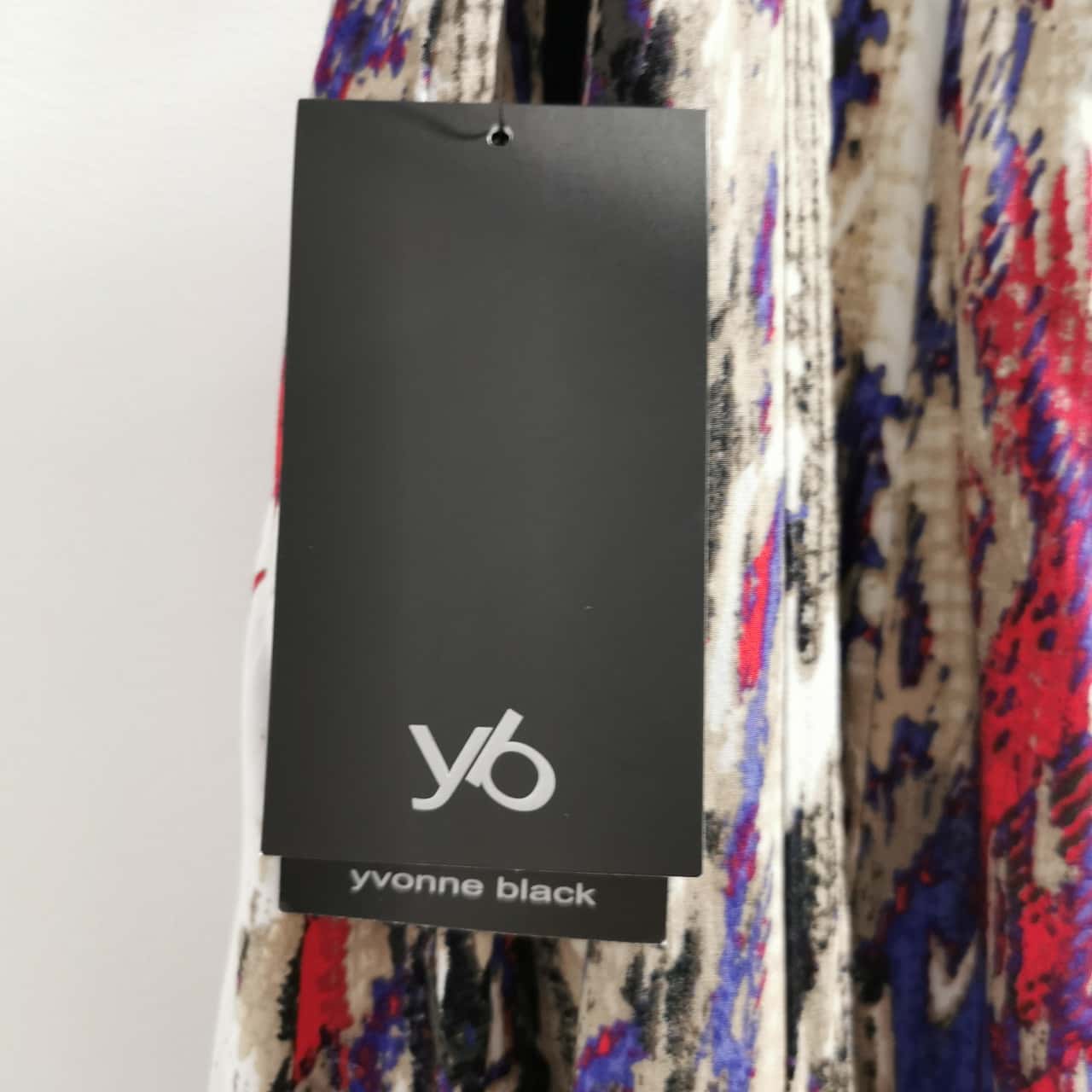 Yvonne Black Womens Size 14 Midi Multicoloured Skirt(s)