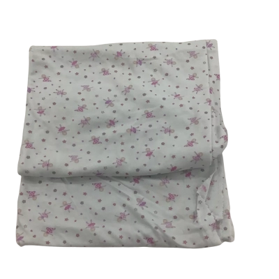 Soft Thin Stretch Fabric Ballerinas on Pale Blue 184 x 167 cm 