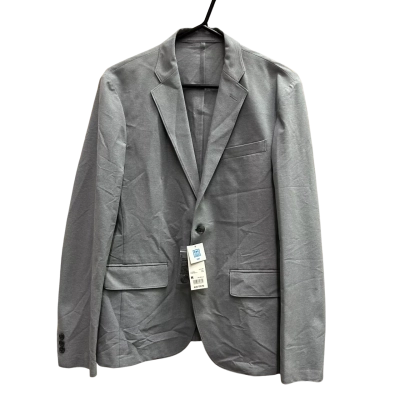 New With Tags UNIQLO Men’s  Size M UL TRA Light Weight Stretch Jacket/ Blazer Grey  RRP: $99.90