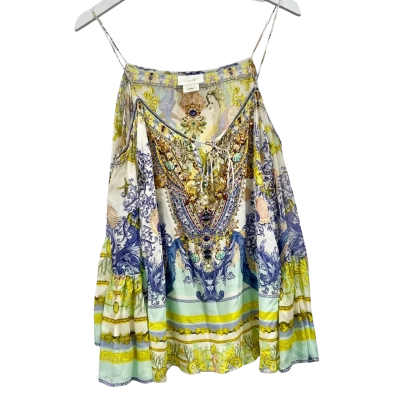 Camila “Star of the Sea” Drop Shoulder Top SILK  Size XL 
