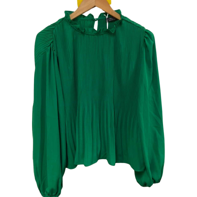 BNWT Forcast Size 12 Long Sleeve Shirt Green 