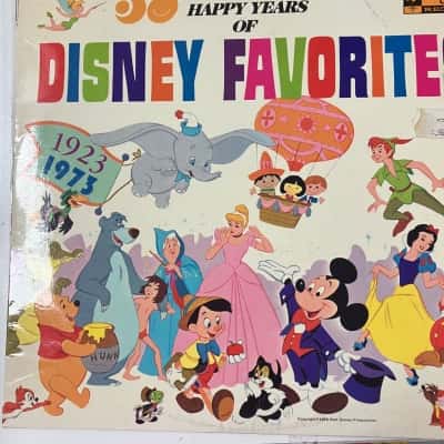 Happy years of Disney  favourite vinyl 