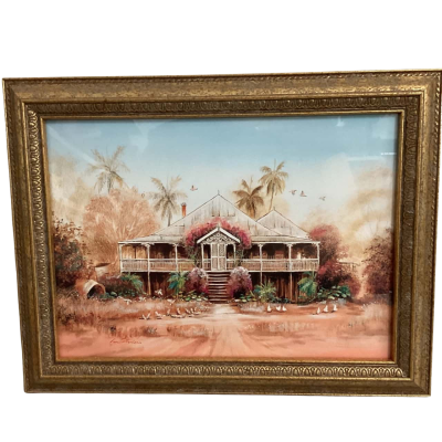 Ian Stephen’s ‘The Queenslander’ framed print