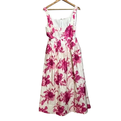 Sheike Womens  Size 14 White and Pink Dress