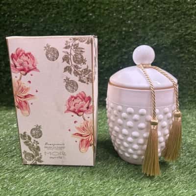 MOR Pomegranate Soy Candle (New in Box)