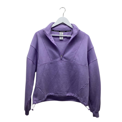 Ryderwear Womens Size S Quarter Zip Lilac Jumper
