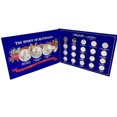 The Spirit of Australia – Australia 200 Years Complete 20 Commemorative Medal Collection