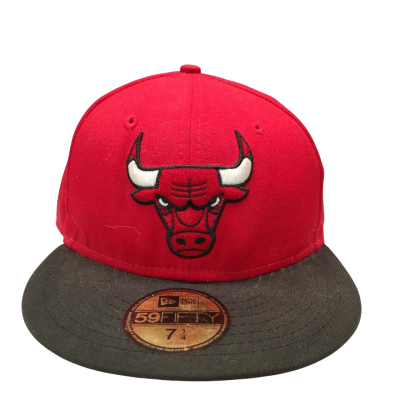 New Era 59FIFTY NBA Chicago Bulls Red & Black Snapback Cap