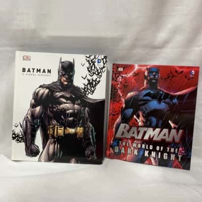 BATMAN A Visual History, Batman The World Of The Dark Knight Books 