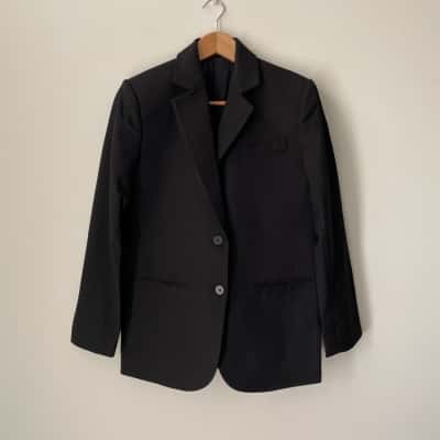 Morrison Womens  Size 0 Wool Blend Jacket Black  NEW without TAGS