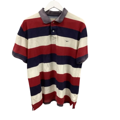 R.M. Williams Mens  Size XXL Polo Shirt Multicoloured 