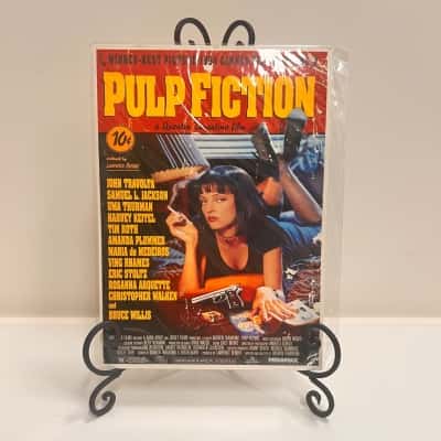 Pulp Fiction Quentin Tarantino Uma Thurman A4 Movie Poster Sealed