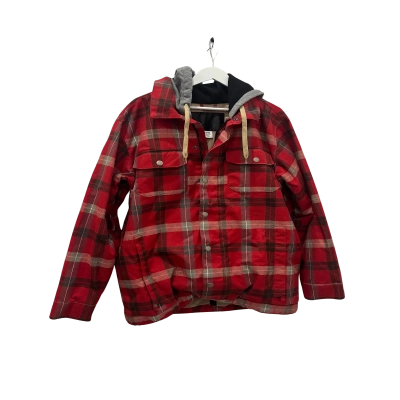 Burton Snowboards Mens  Size XL Ski Jacket Red / Striped 