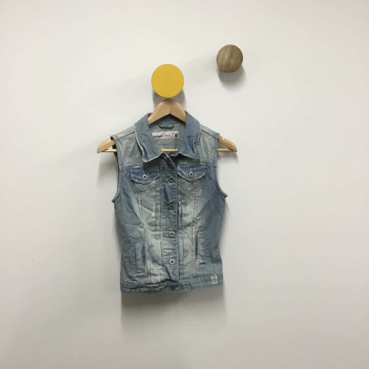 just jeans vest