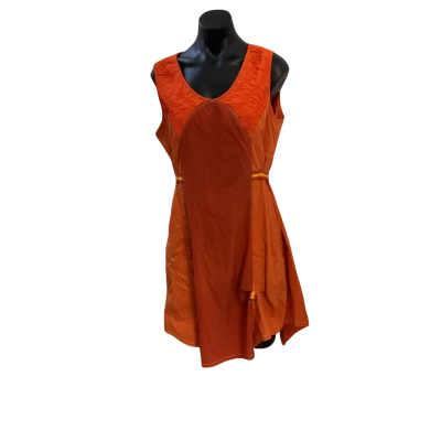 Virginia & Moi Womens  Size 14 Casual Dress Orange 