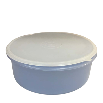 Tupperware Blue Round Container Approx 24 x 8cm