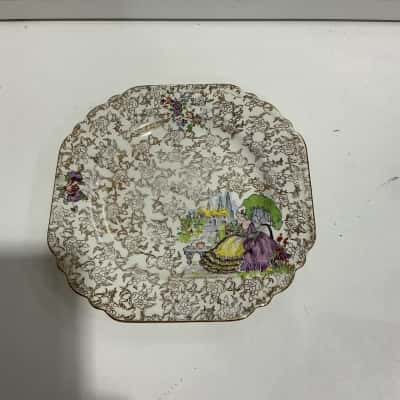 Lord Nelson Ware Made in England Pompadour Plate 